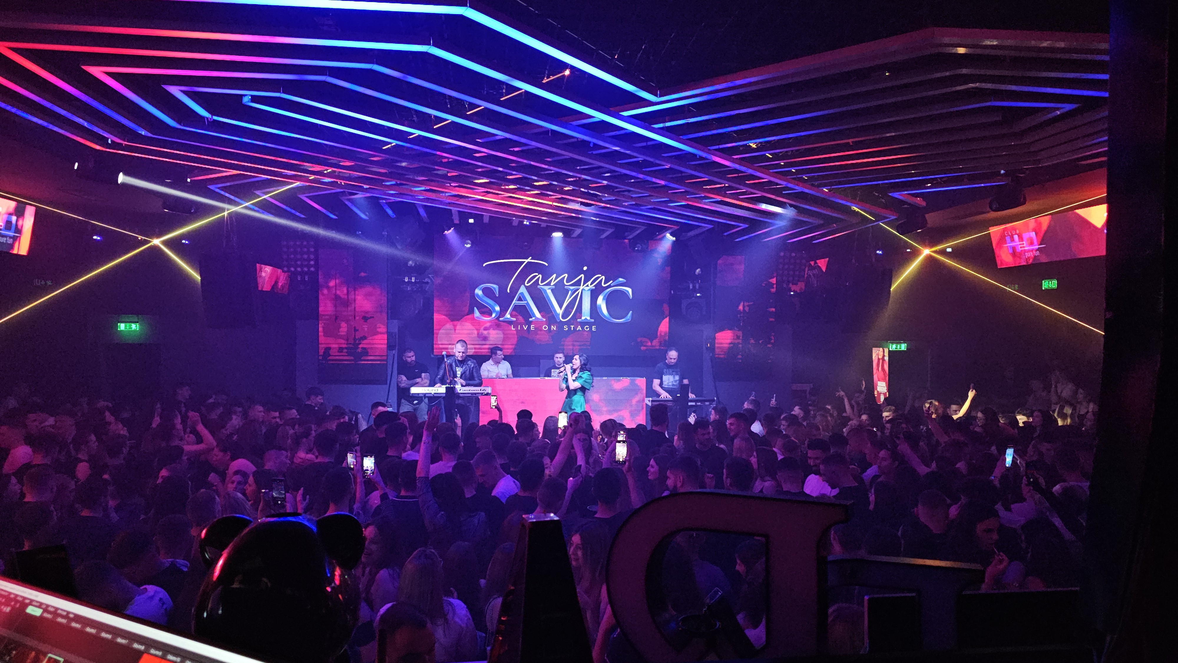 H2O klub – audio i light oprema Studio Event